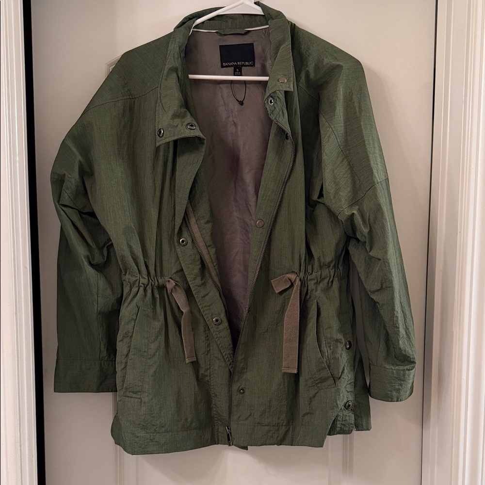 Banana Republic Olive Green Utility Jacket